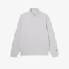 Sweatshirt mit hohem Kragen und Reißverschluss