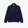 Sweatshirt mit hohem Kragen und Reißverschluss