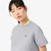 Sweatshirt mit kurzen Ärmeln und normaler Passform