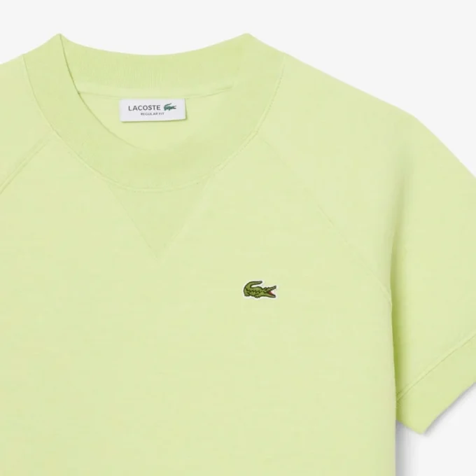 Sweatshirt mit kurzen Ärmeln und normaler Passform
