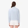 Sweatshirt mit Reißverschluss und Logo in lockerer Passform