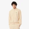 Sweatshirt mit Reißverschluss und Zierakzent