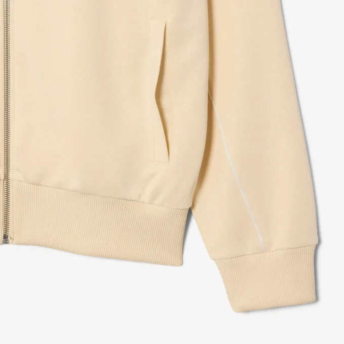 Sweatshirt mit Reißverschluss und Zierakzent