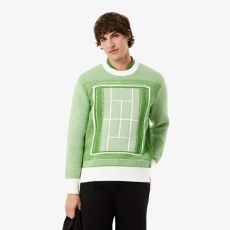 Sweatshirt mit Tennis-Motiv