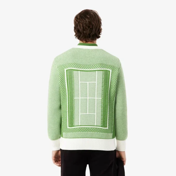 Sweatshirt mit Tennis-Motiv
