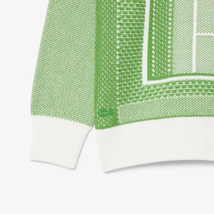 Sweatshirt mit Tennis-Motiv