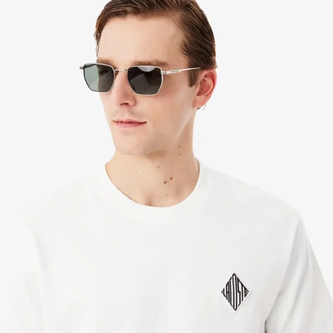 T-Shirt mit klassischer Passform und auffälligem Logo