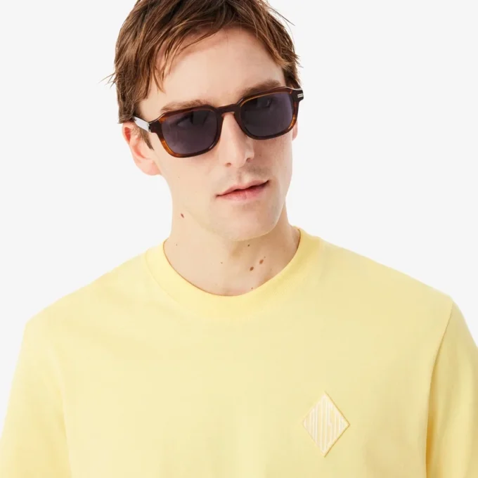 T-Shirt mit klassischer Passform und auffälligem Logo