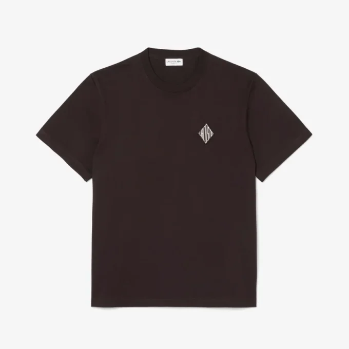 T-Shirt mit klassischer Passform und auffälligem Logo