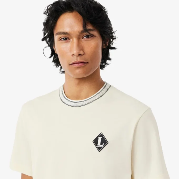 T-Shirt mit „Made in France“-Emblem