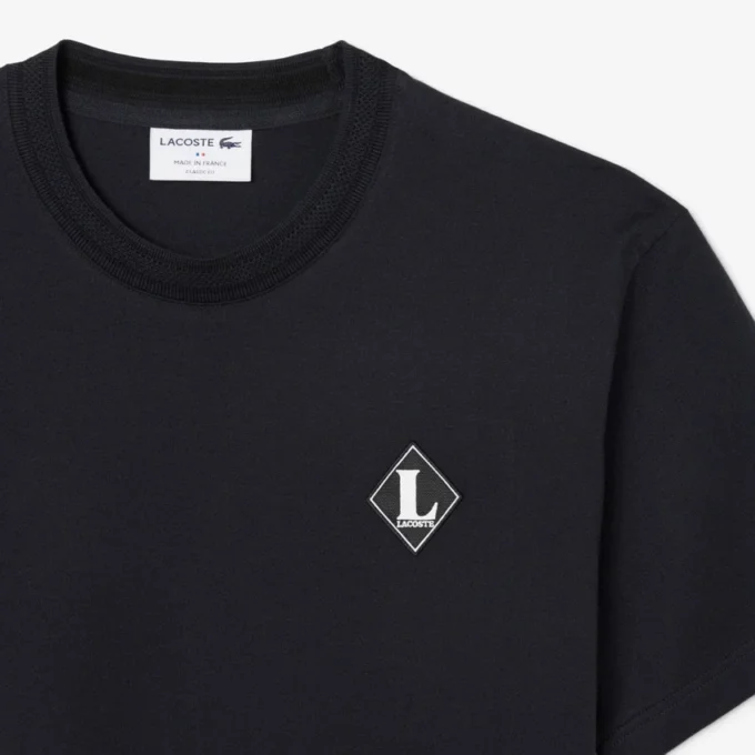 T-Shirt mit „Made in France“-Emblem