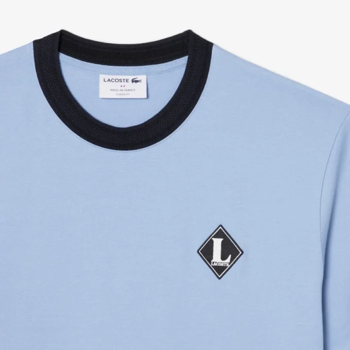 T-Shirt mit „Made in France“-Emblem