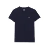T-Shirt mit V-Ausschnitt aus Pima-Baumwolle