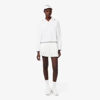 Tennis Heritage Polo-Kragen-Sweatshirt