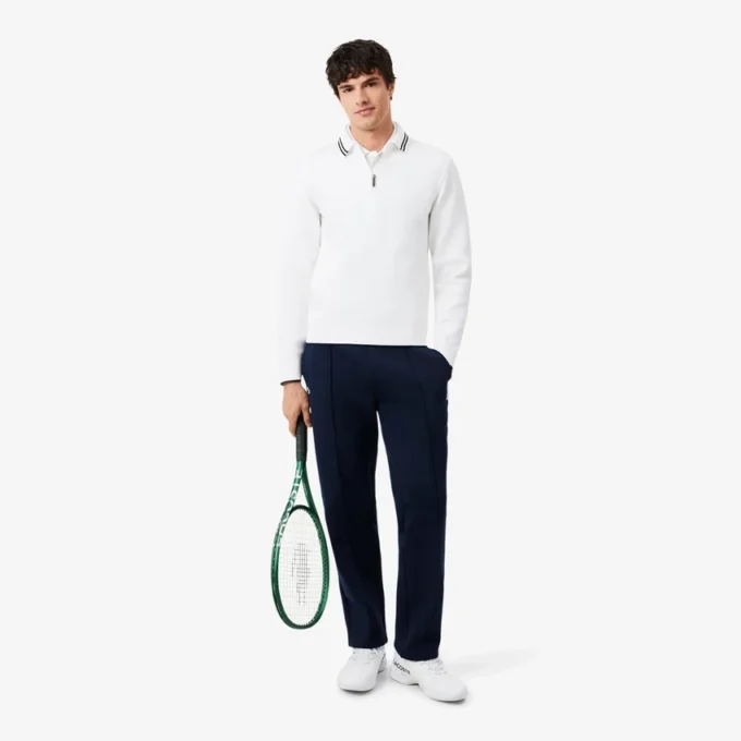 Tennis Heritage Poloshirt mit Reißverschluss
