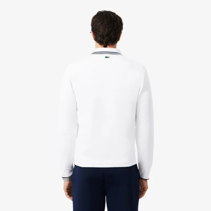 Tennis Heritage Poloshirt mit Reißverschluss