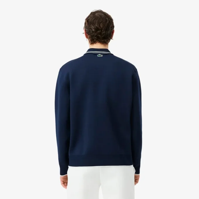 Tennis Heritage Poloshirt mit Reißverschluss