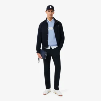 Tennis-Pullover mit Rundhalsausschnitt