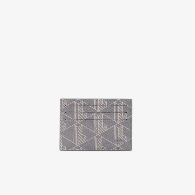 The Blend Monogram Print Canvas Kartenetui