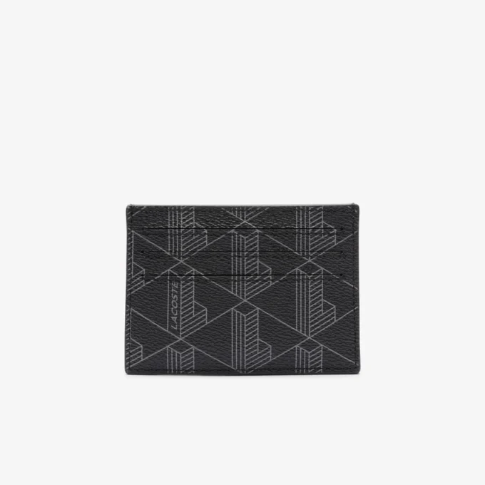 The Blend Monogram Print Canvas Kartenetui