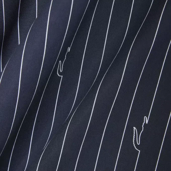 Twill-Hemd mit Print in lockerer Passform