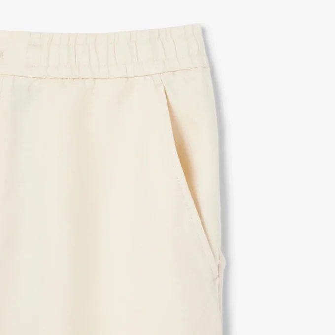 Twill-Shorts aus Leinen-Blend in Regular-Fit