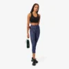 Ultra Dry bedruckte Stretch-Sportleggings für Damen