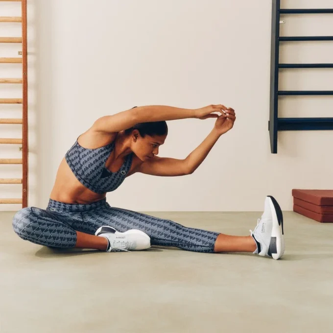 Ultra Dry bedruckte Stretch-Sportleggings für Damen