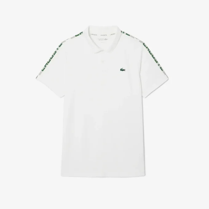 Ultra Dry Branded Stripe Tennis-Poloshirt für Herren