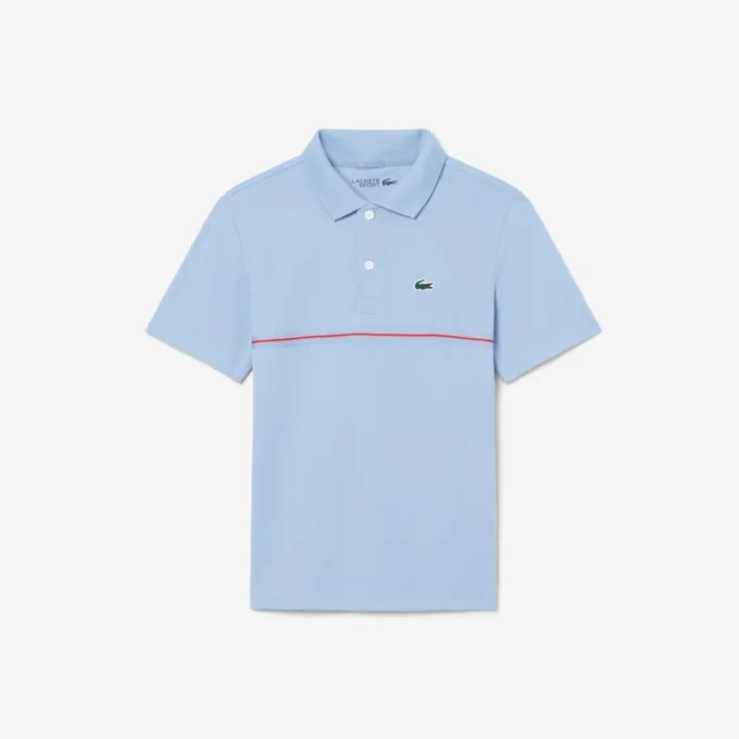 Ultra Dry Piqué-Poloshirt mit Markenstreifen