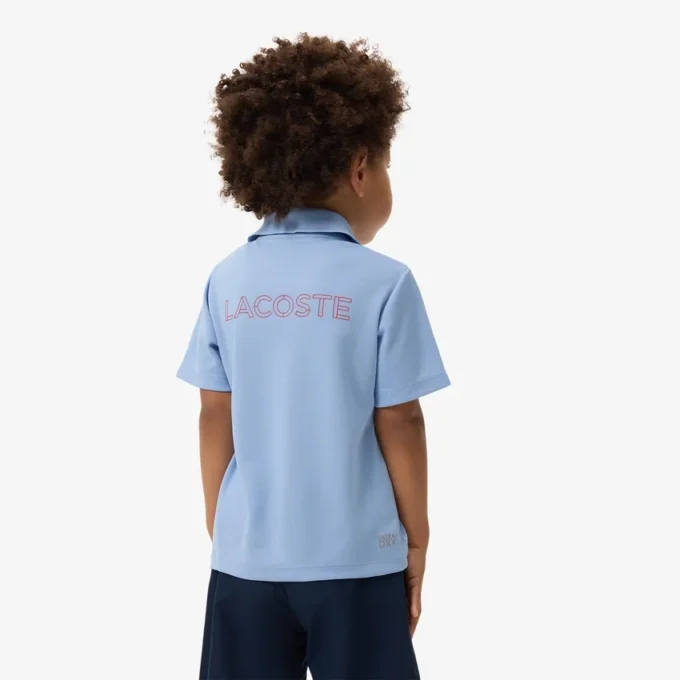 Ultra Dry Piqué-Poloshirt mit Markenstreifen