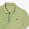 Ultra Dry Printed Slim Fit Tennis-Poloshirt für Herren