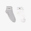 Unisex-2er-Pack gestreifte Socken