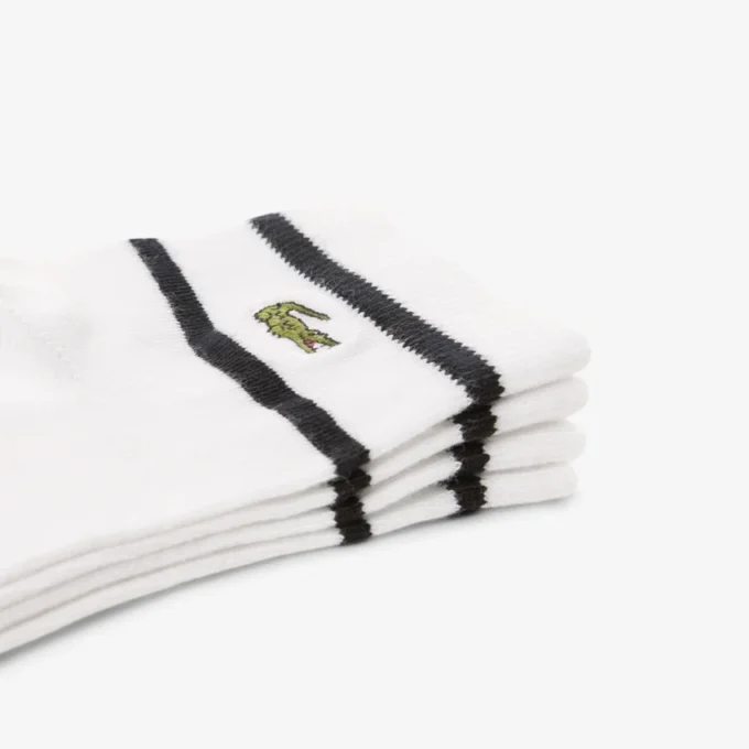Unisex-2er-Pack gestreifte Socken
