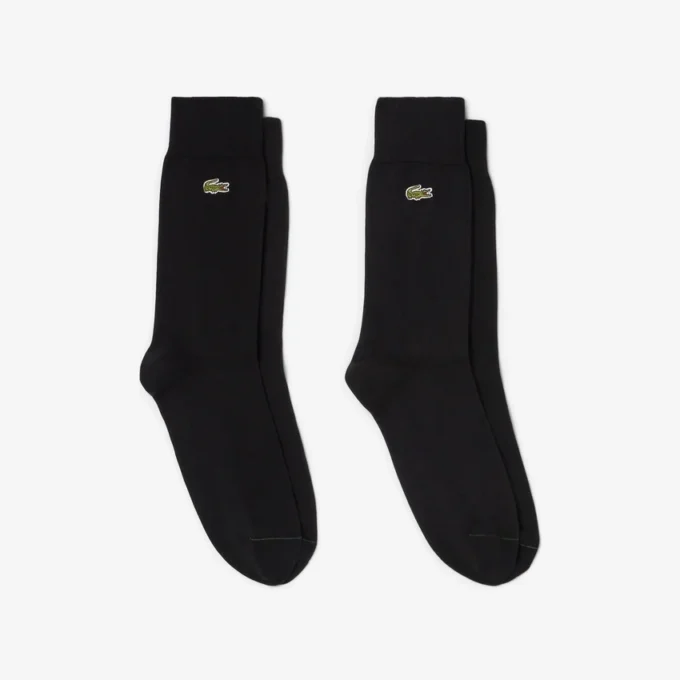 Unisex-2er-Pack lange Socken