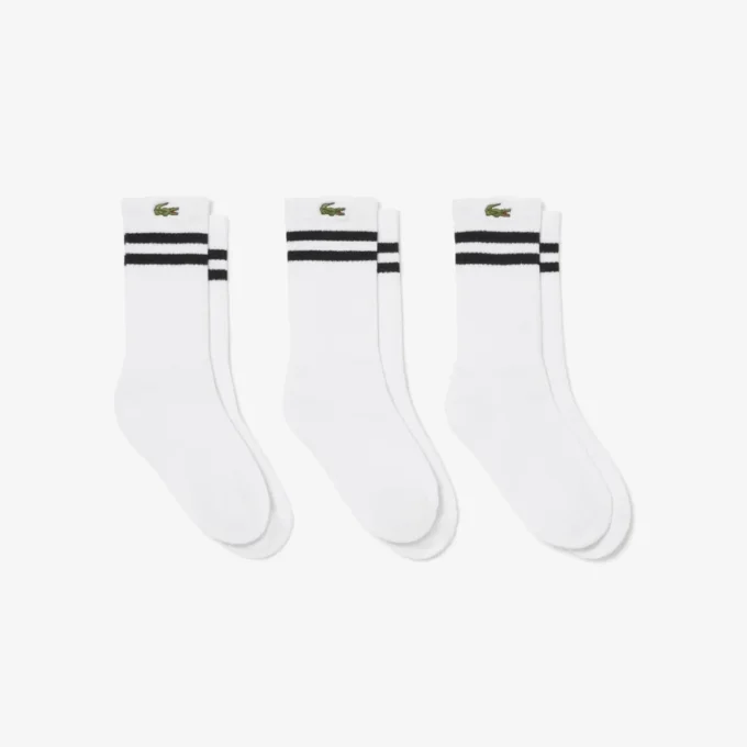 Unisex-3er-Pack Baumwollsocken