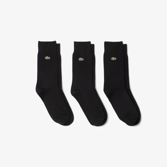 Unisex-3er-Pack lange Socken