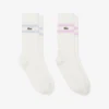 Unisex-Baumwollsocken mit Rippmuster