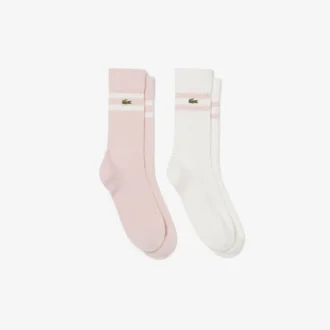 Unisex-Baumwollsocken mit Rippmuster