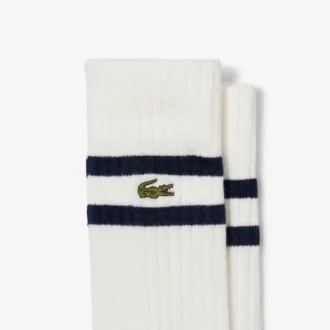 Unisex-Baumwollsocken mit Rippmuster