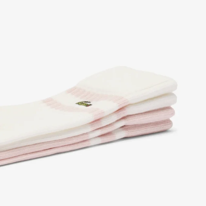 Unisex-Baumwollsocken mit Rippmuster