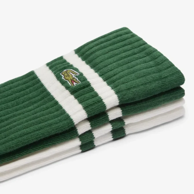 Unisex-Baumwollsocken mit Rippmuster