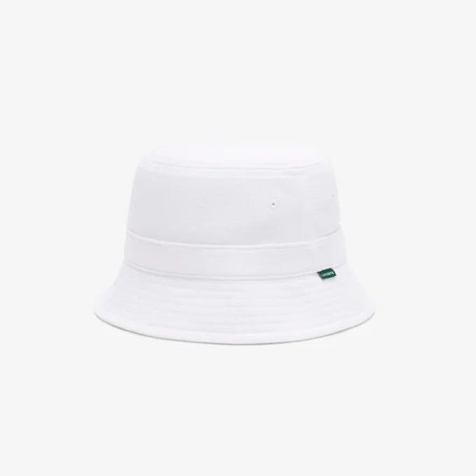 Unisex-Bucket-Mütze aus Piqué