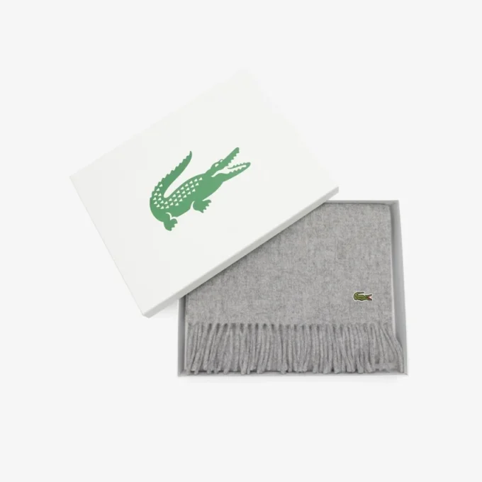 Unisex-Geschenkpaket mit Schal aus gebürsteter Wolle