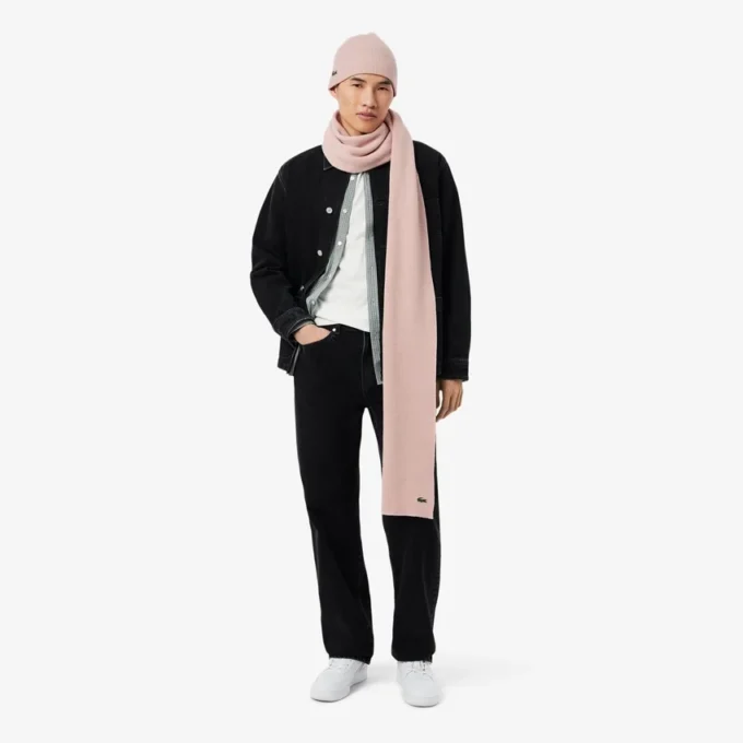 Unisex-Geschenkset aus Wollschal und Mütze