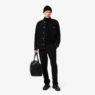 Unisex-Mütze aus geripptem Wollstrick