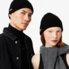 Unisex-Mütze aus geripptem Wollstrick Unisex-Mütze aus geripptem Wollstrick