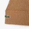 Unisex-Mütze aus gerippter, gebürsteter Wolle Unisex-Mütze aus gerippter, gebürsteter Wolle