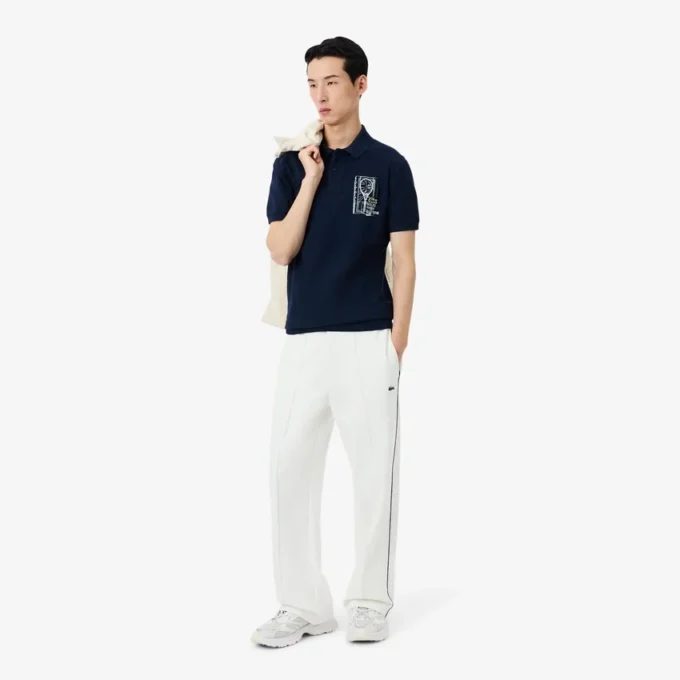 Unisex-Poloshirt der Rolex Paris Masters Edition