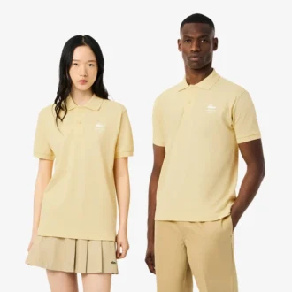 Unisex-Poloshirt mit klassischer Passform und charakteristischem L.12.12-Print